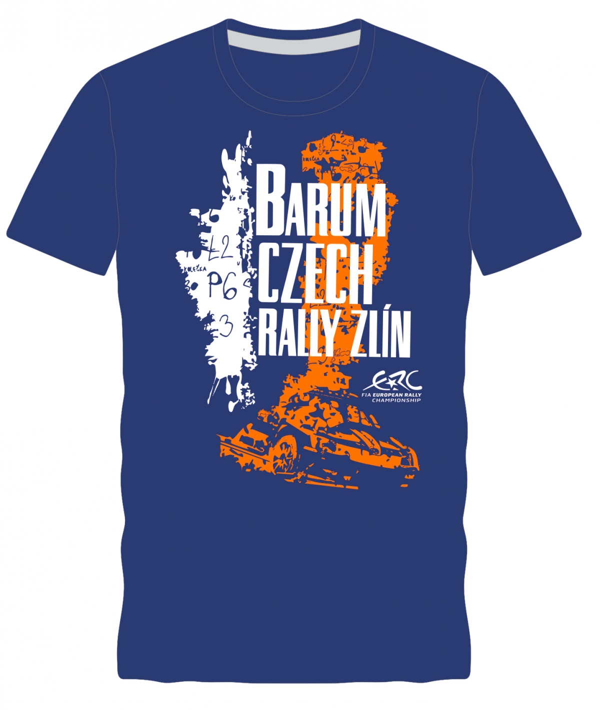 Blue T-shirt | Barum Czech Rally Zlín 2021